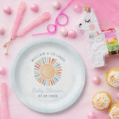 Sunshine Baby shower Papieren Bordje (Feest)