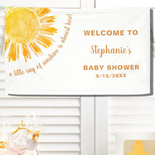 Sunshine Baby shower Spandoek