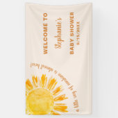Sunshine Baby shower Spandoek (Verticaal)