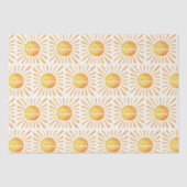 Sunshine Baby shower Tissuepapier (Voorkant)