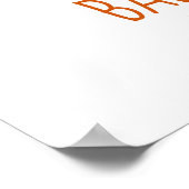 Sunshine Baby shower Welkomstteken Poster (Hoek)