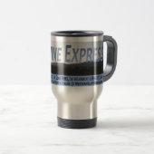 Sunshine Banner Travel Mug Reisbeker (Voorkant rechts)