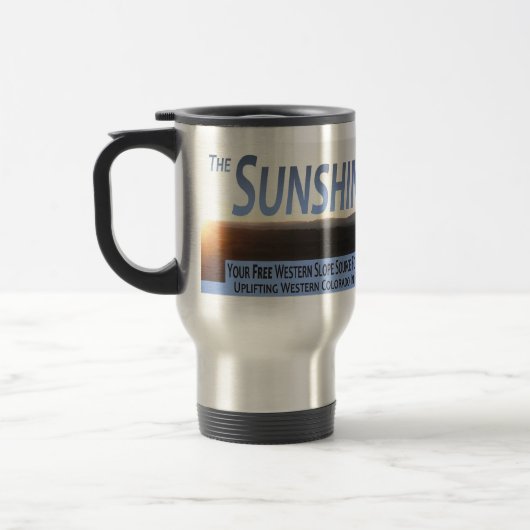 Sunshine Banner Travel Mug Reisbeker (Links)