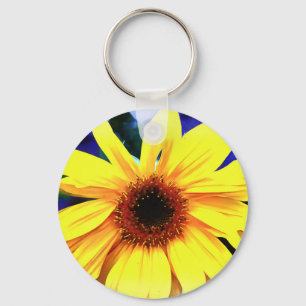 Sunshine Basic Button Sleutelhanger