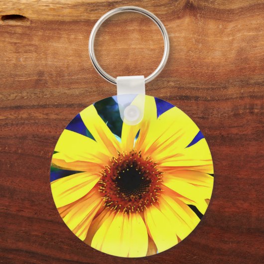 Sunshine Basic Button Sleutelhanger (Voorkant)