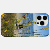 Sunshine Beach Bloemen Vlinderzeilboot Golf Case-Mate iPhone Case (Achterkant (horizontaal))
