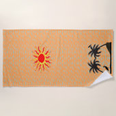 Sunshine Beach Towel Strandlaken (Voorkant)