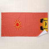 Sunshine Beach Towel Strandlaken (Voorkant)
