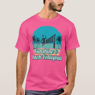 Sunshine Beach Volleybal voor volleybalspeler T-shirt