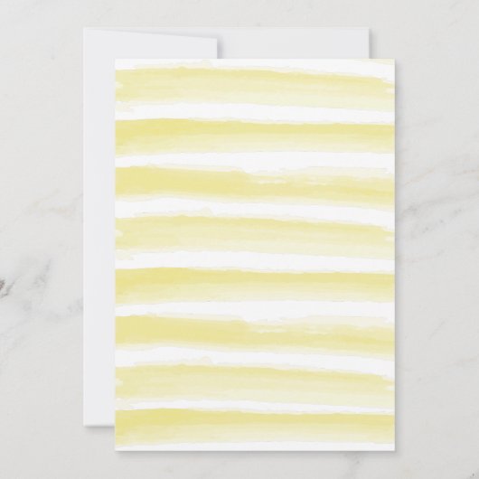 Sunshine Birthday Bingo Game Kaart (Achterkant)