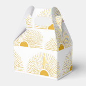 Sunshine Birthday Favor Box Bedankdoosjes (Achterkant)