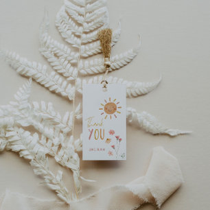 Sunshine Birthday Gift Label Cadeaulabel