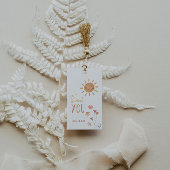 Sunshine Birthday Gift Label Cadeaulabel