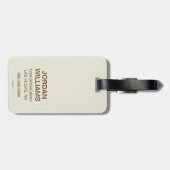 Sunshine Blend Coffee Bagagelabel (Achterkant horizontaal)