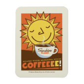 Sunshine Blend Coffee Magneet (Verticaal)