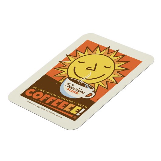 Sunshine Blend Coffee Magneet (Linkerzijde)