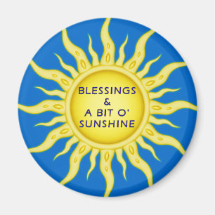 Sunshine Blessings Magnet