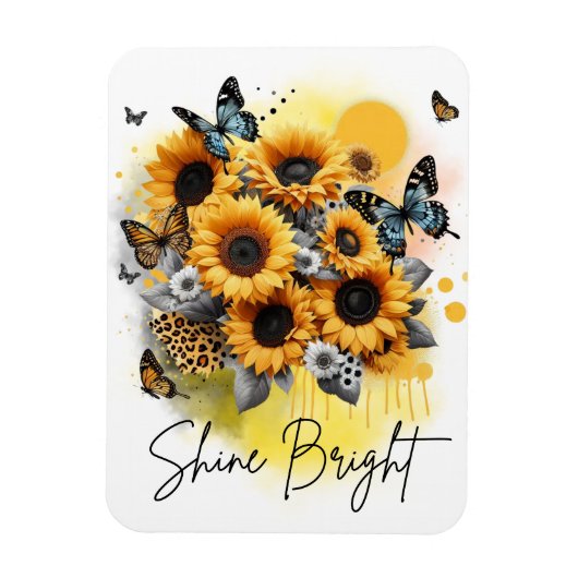 Sunshine Bloom Magneet (Verticaal)