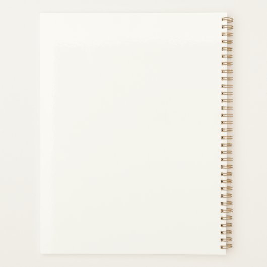 Sunshine Bloom Planner (Achterkant)