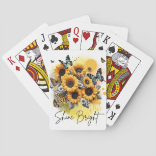 Sunshine Bloom Pokerkaarten