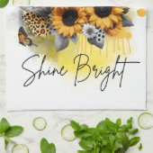 Sunshine Bloom Theedoek (Gevouwen)