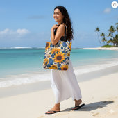 Sunshine Bloom Zonnebloemen Canvas tas