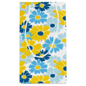 Sunshine Blue Sky Blooming Daisy Klein Cadeauzakje (Achterkant)