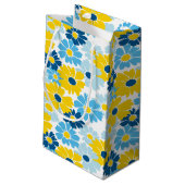Sunshine Blue Sky Blooming Daisy Klein Cadeauzakje (Achterkant Gekanteld)
