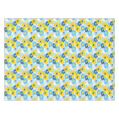 Sunshine Blue Sky Blooming Daisy Tafelkleed (Voorkant (Horizontaal))
