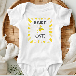 Sunshine Bodysuit Kids 1st Birthday Party