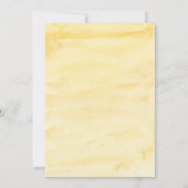 Sunshine Boho Baby shower Kaart (Achterkant)