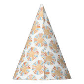 Sunshine boho eerste reis rond zonsondergang feesthoedjes (Achterkant)