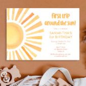 Sunshine boho eerste reis rond zonsondergang kaart