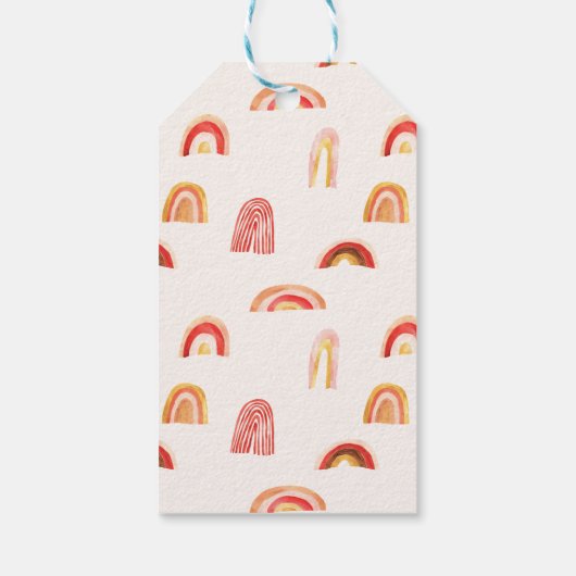 Sunshine Boho Rainbow | Dank u wel Cadeaulabel (Achterkant)