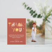 Sunshine Boho Rainbow | Foto bedankt (Staand voorkant)