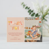 Sunshine Boho Rainbow | Foto bedankt (Staand voorkant)