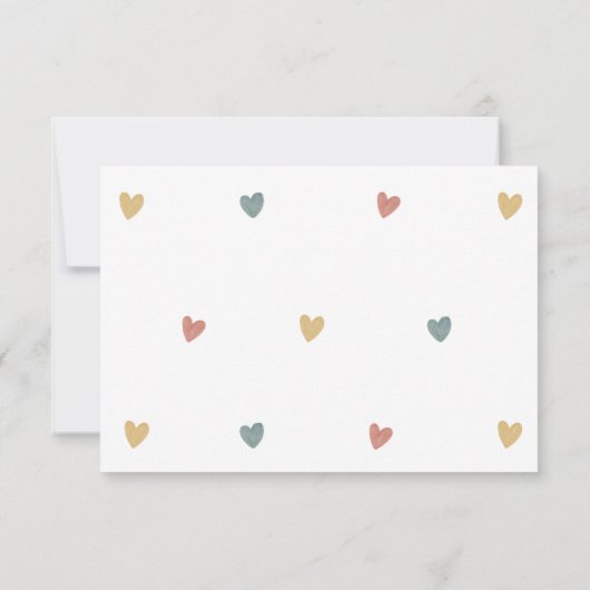 Sunshine Boho Sun Baby Shower Advice for Mom Card (Achterkant)