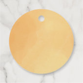 Sunshine Boho Sun Baby shower Bedankjes Labels (Achterkant)