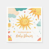 Sunshine Boho Sun Genderneutraal Servet (Voorkant)