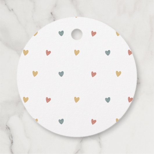 Sunshine Boho Sun Pop het als ze Pop Baby shower Bedankjes Labels (Achterkant)