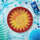Sunshine Bold Rood Bord (Feest)