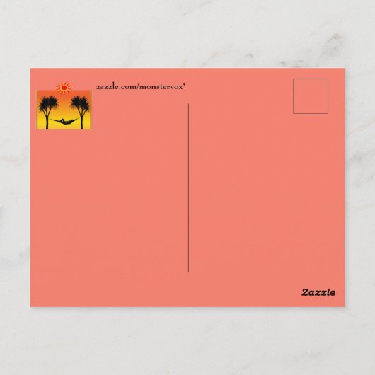 Sunshine Briefkaart (Achterkant)