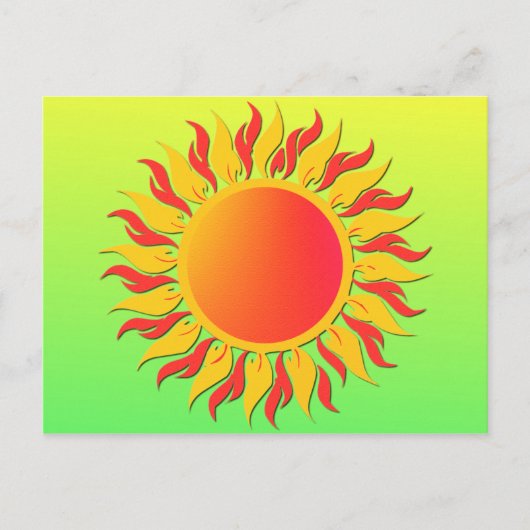 Sunshine Briefkaart (Voorkant)