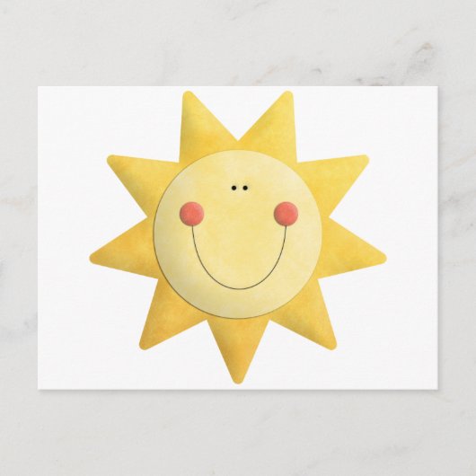 Sunshine Briefkaart (Voorkant)