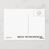 "Sunshine" Briefkaart (Achterkant)