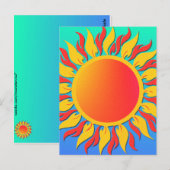 Sunshine Briefkaart (Voorkant / Achterkant)