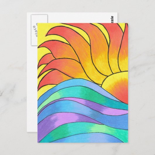 Sunshine - Briefkaart (Voorkant / Achterkant)