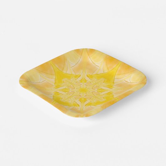 Sunshine Bright Papieren Bordje (Gebogen)