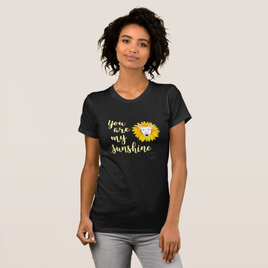 Sunshine Bull Terrier T-shirt (Voorkant volledig)