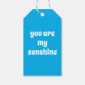 Sunshine Cadeaulabel (Achterkant)